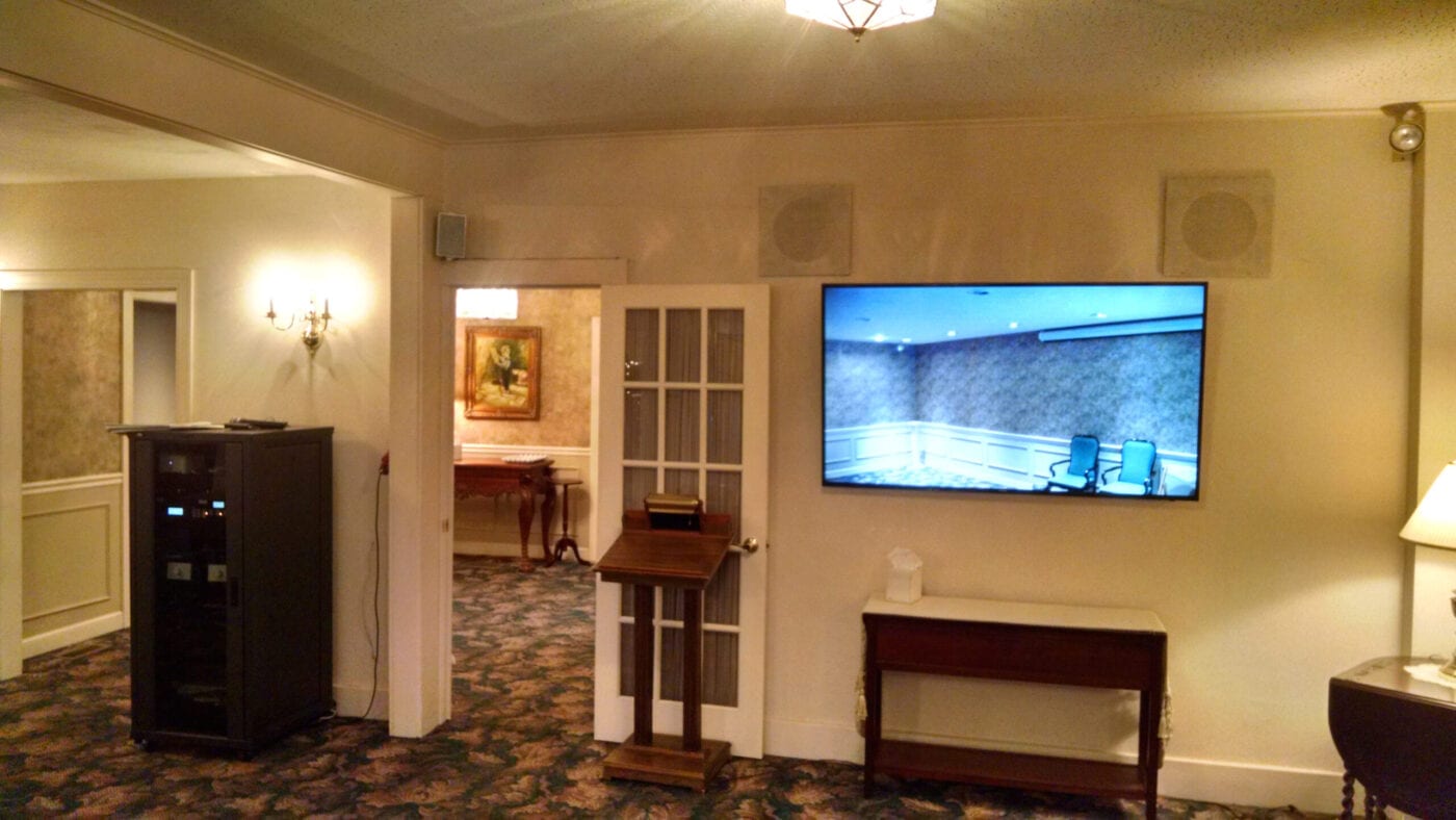 AV Integrators Roney Funeral Home