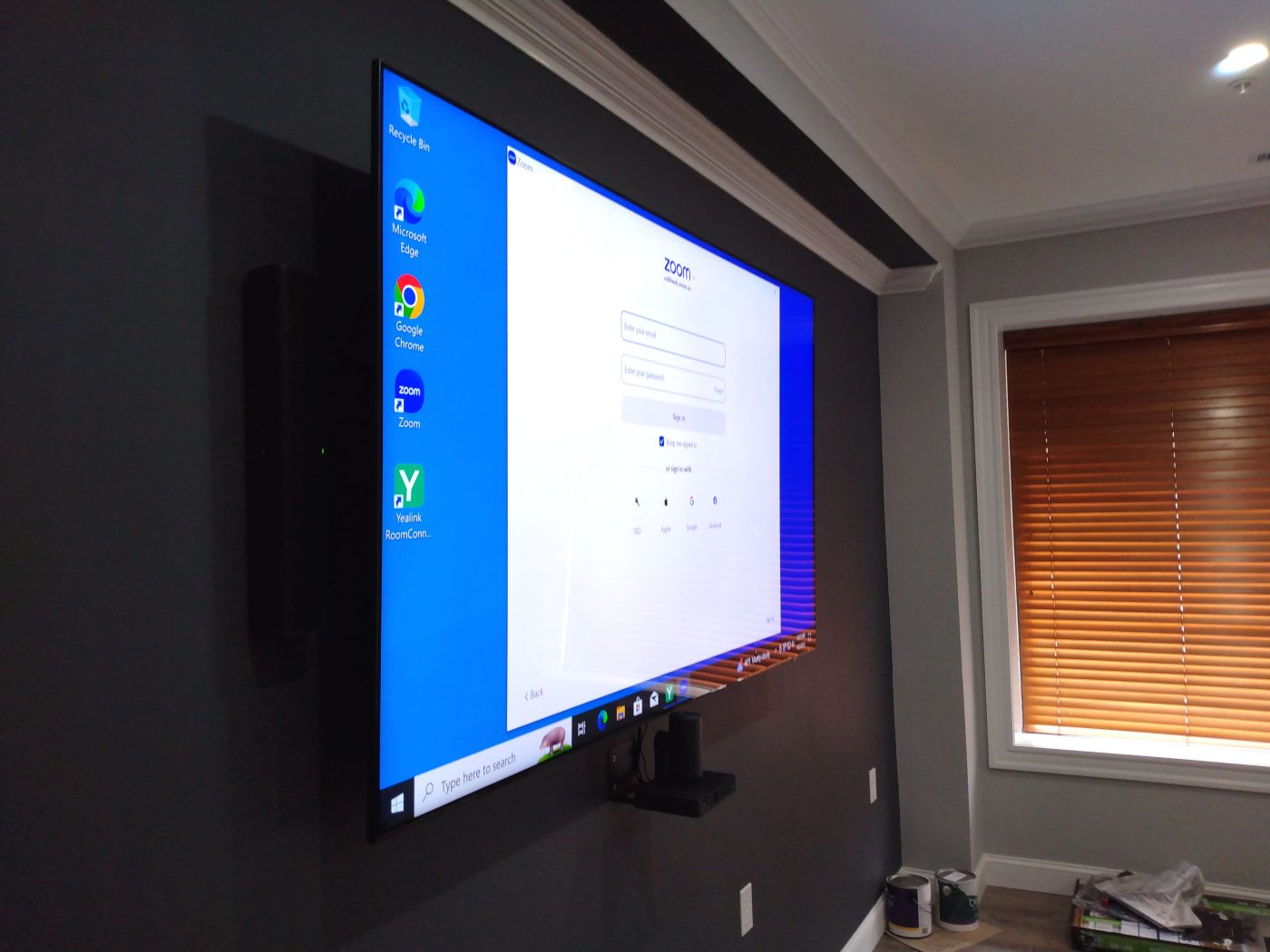 Executive Boardroom AV Upgrade in Worcester, MA